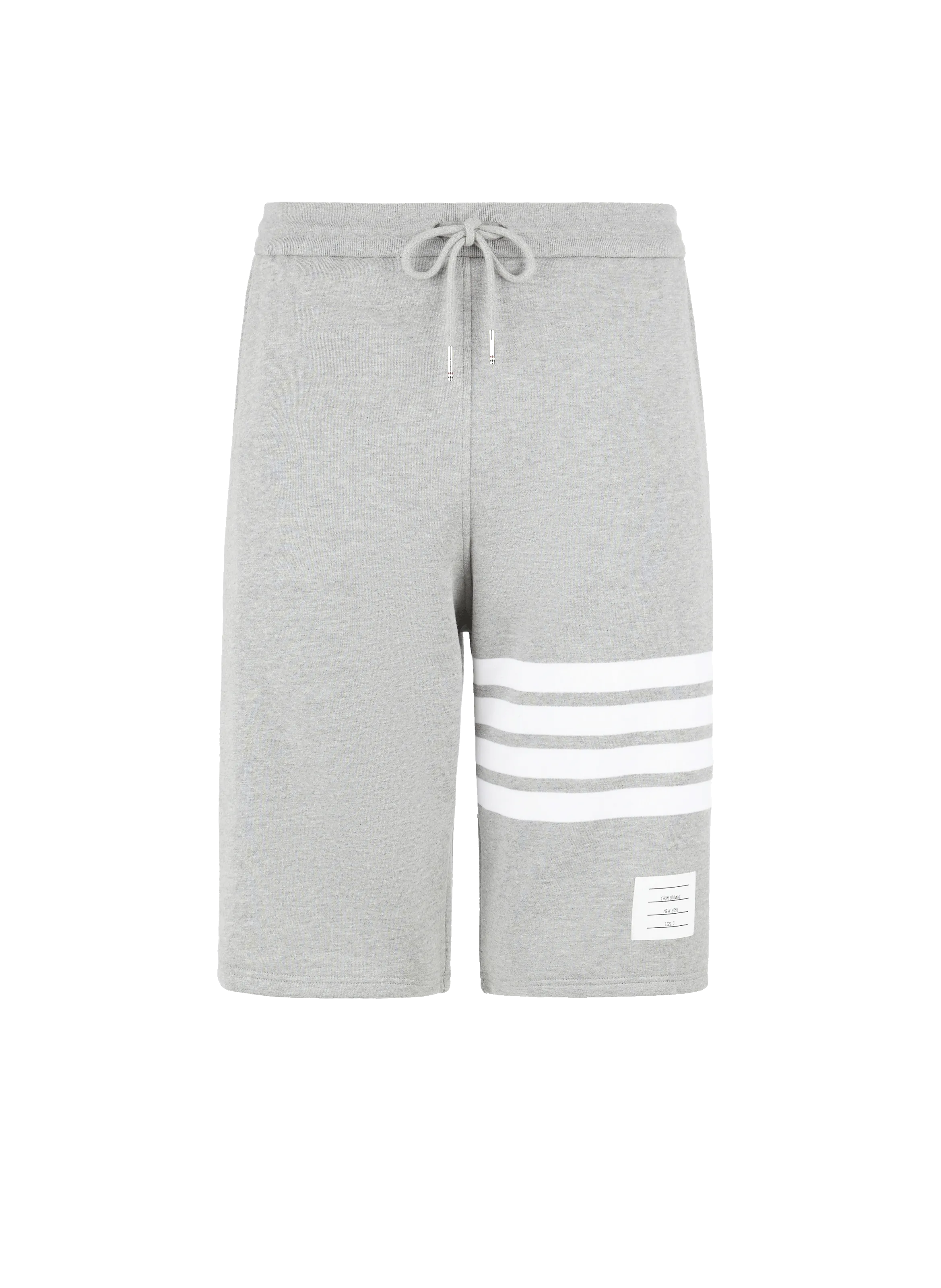 Thom browne  Striped cotton shorts - Grey