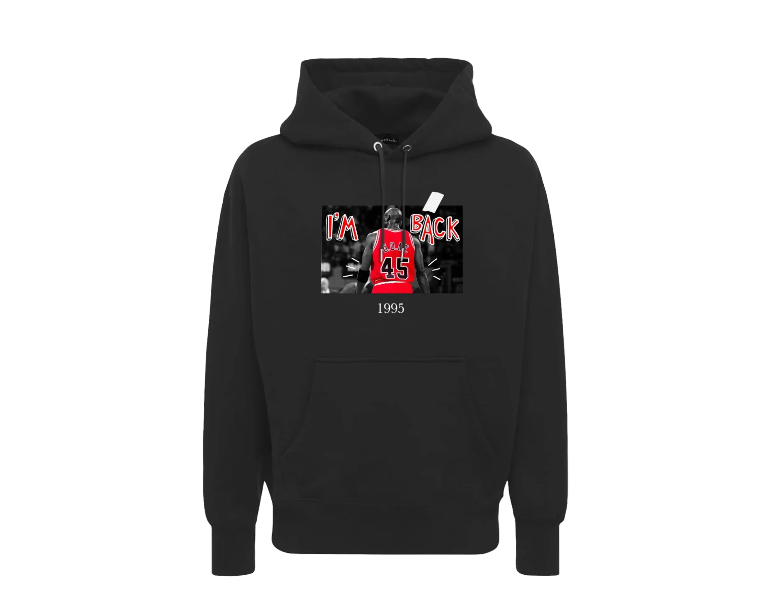 Throwback. Icon GOAT I'm Back Hoodie