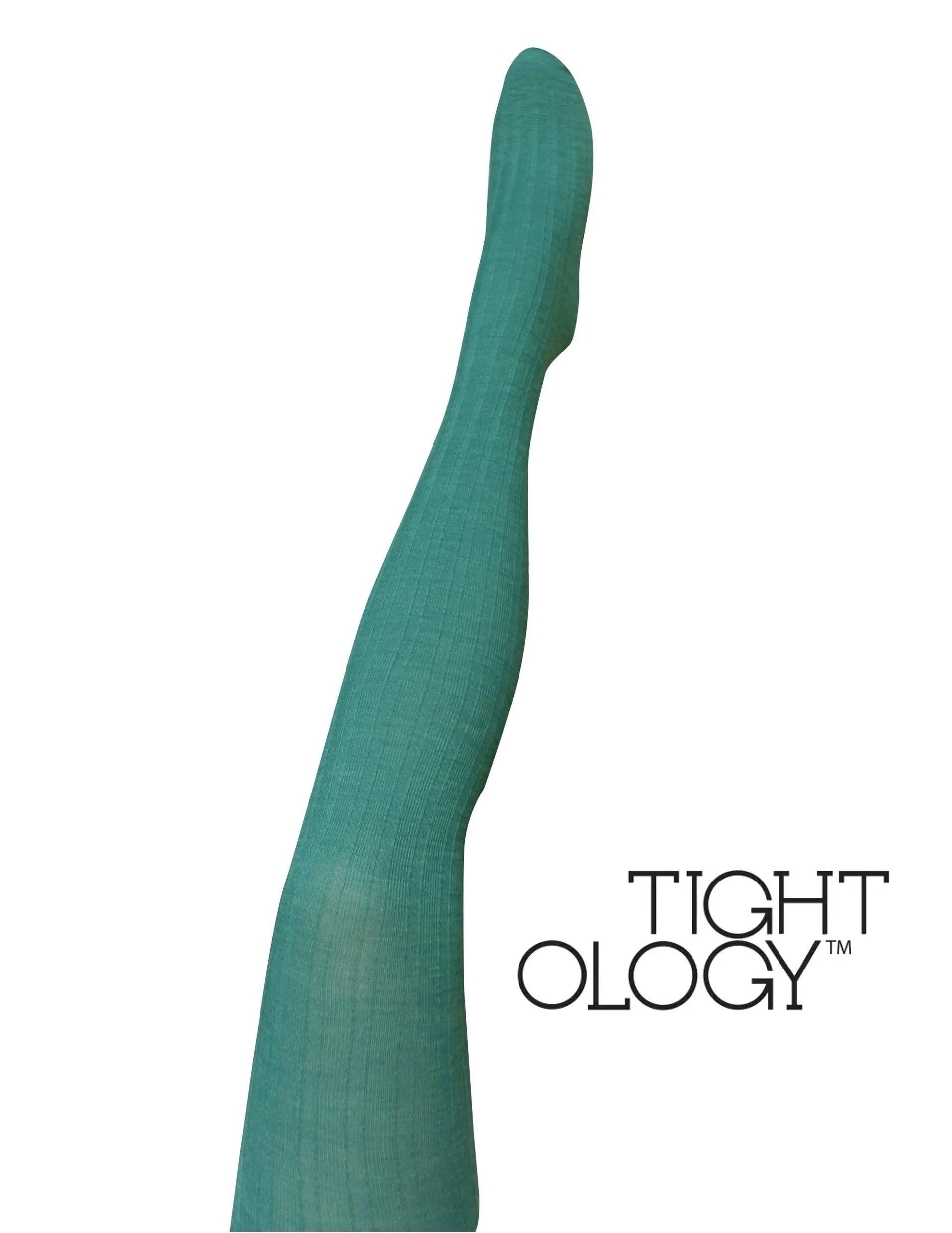 Tightology Staple Green Wool Tights