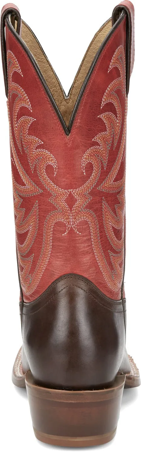 Tony Lama Womens Rowena Espresso Leather Cowboy Boots