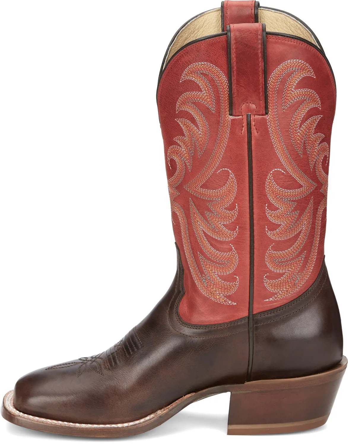 Tony Lama Womens Rowena Espresso Leather Cowboy Boots