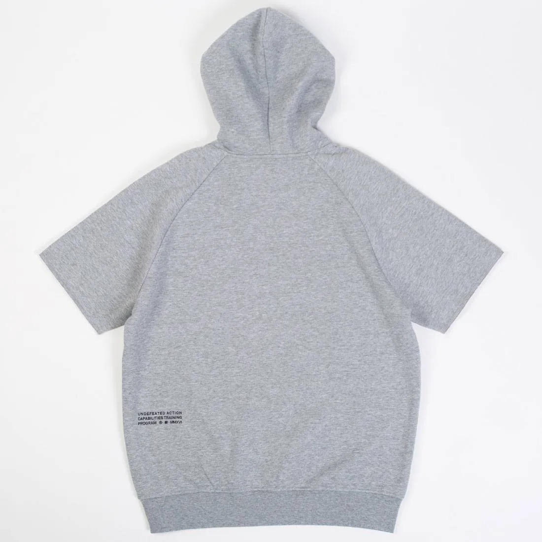 Undefeated Men UACTP Short Sleeve Pullover Hoody (gray / heather)