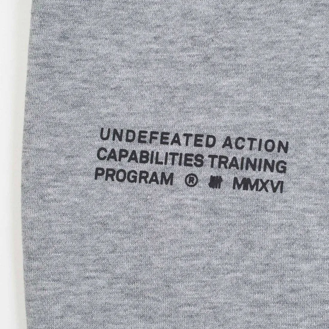 Undefeated Men UACTP Short Sleeve Pullover Hoody (gray / heather)