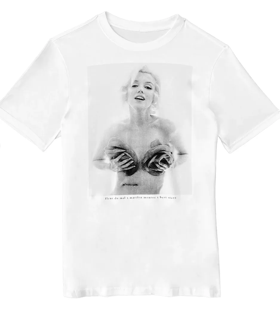 UNISEX MARILYN ROSES TEE