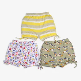 Unisex Toddler Bloomer -3 Pack (Navigator )