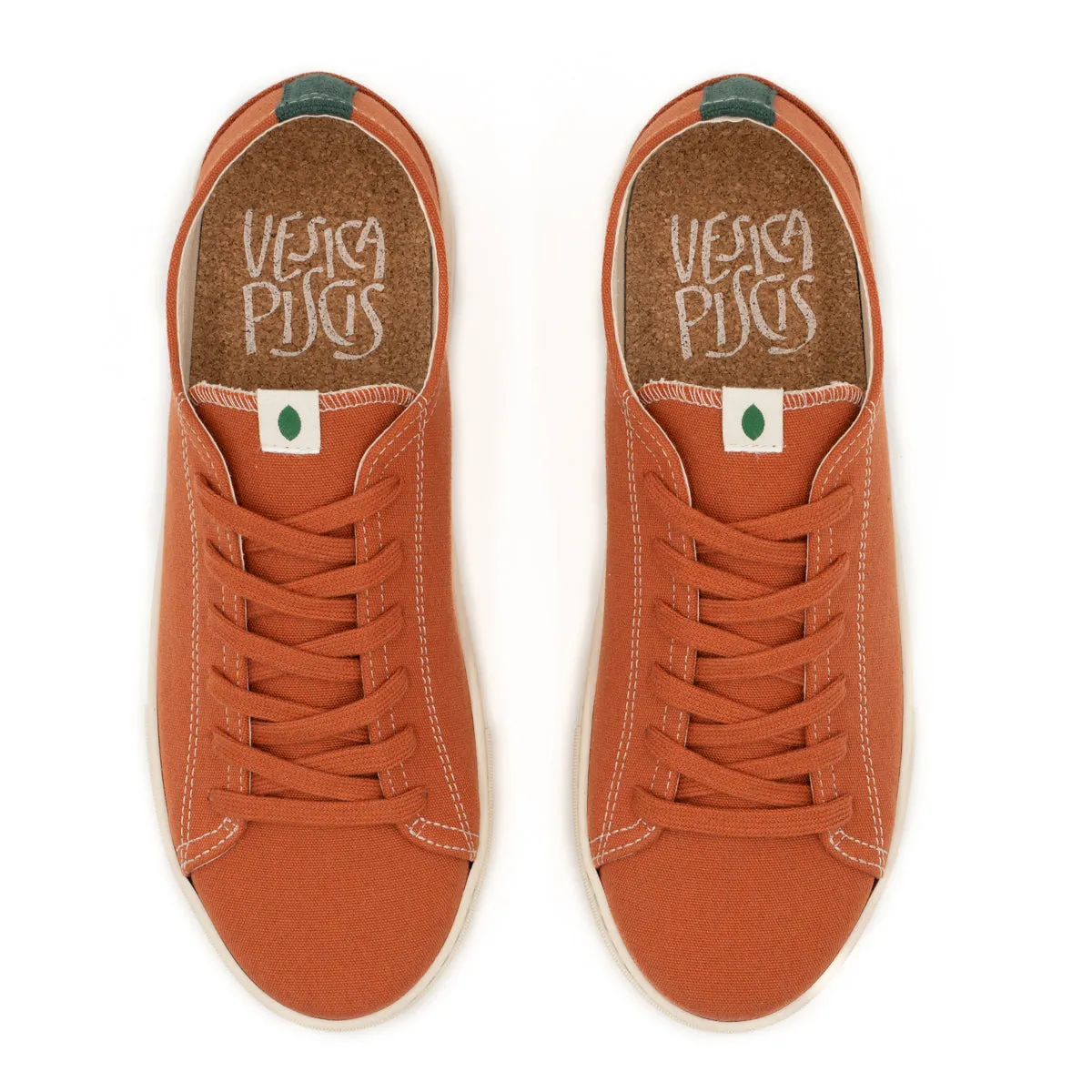 Vegan sneaker Orange COR020