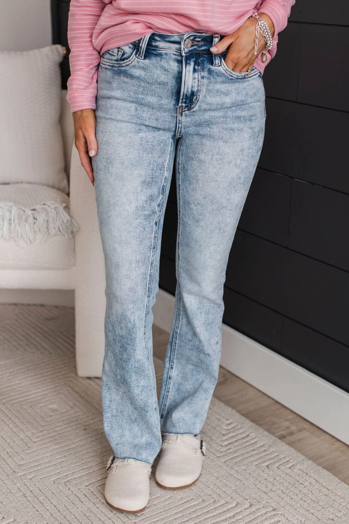 Vervet Bootcut Jeans- Roe Wash