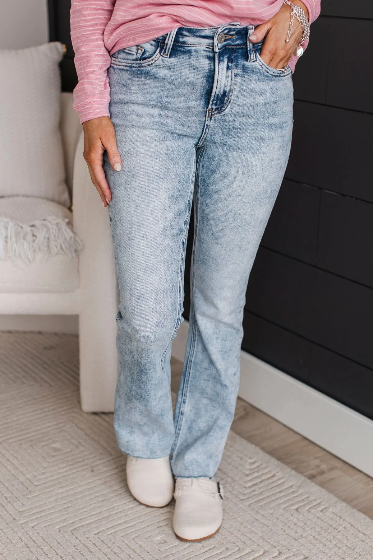 Vervet Bootcut Jeans- Roe Wash