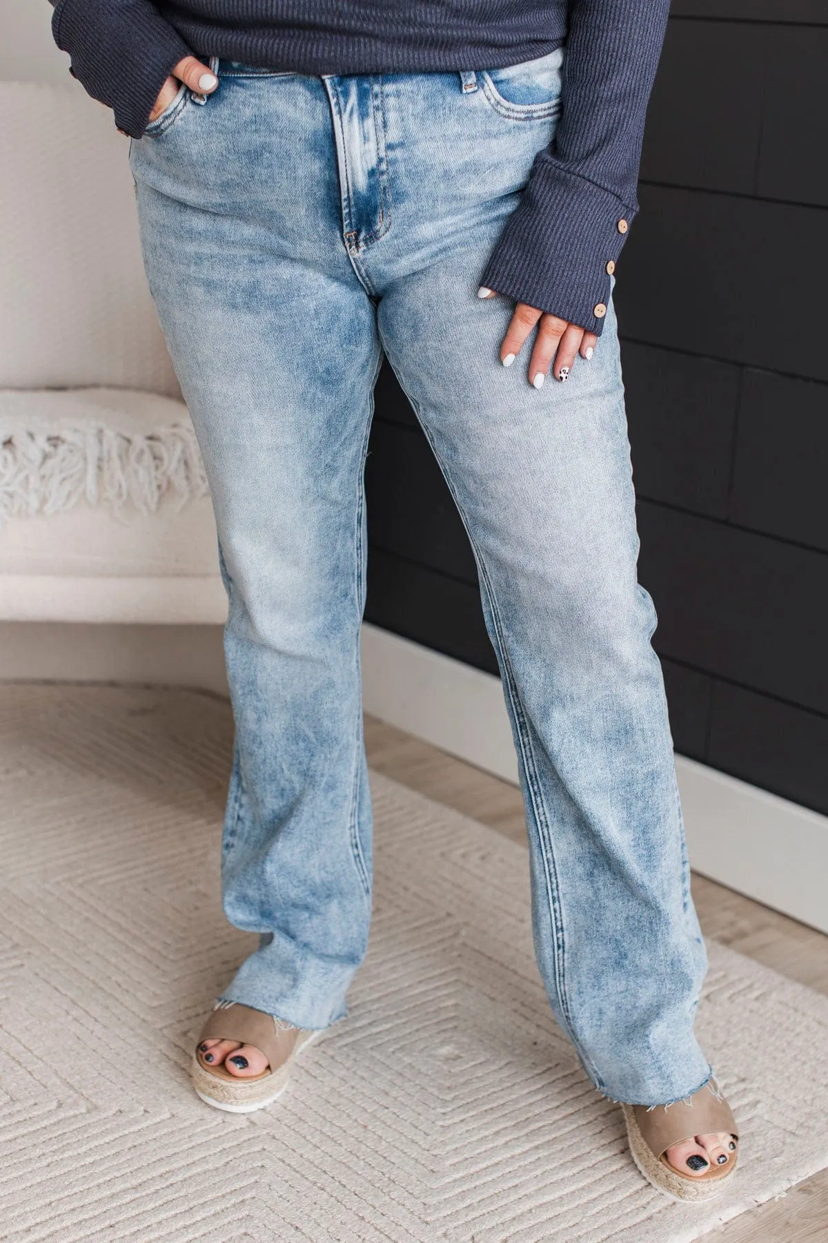 Vervet Bootcut Jeans- Roe Wash