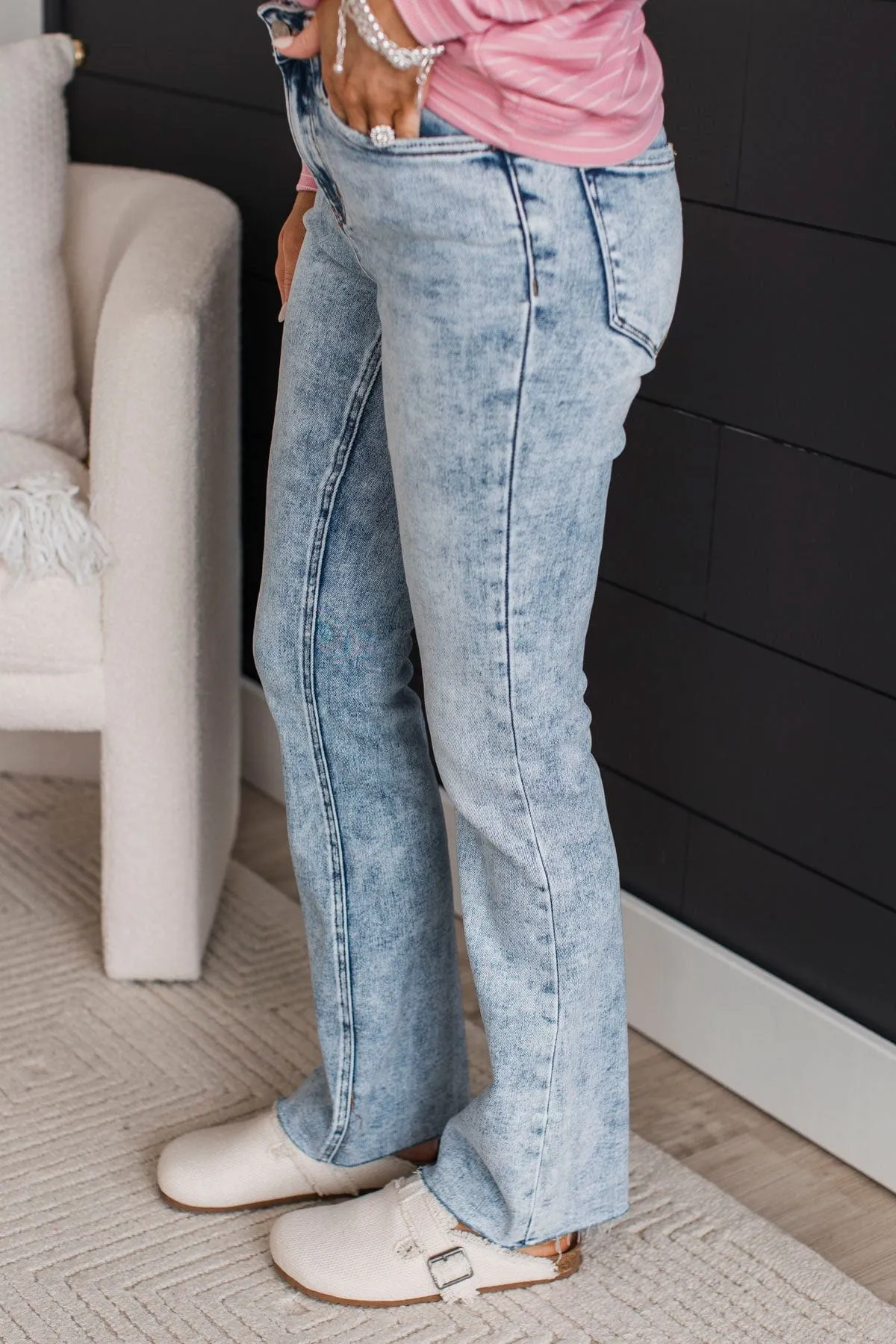 Vervet Bootcut Jeans- Roe Wash