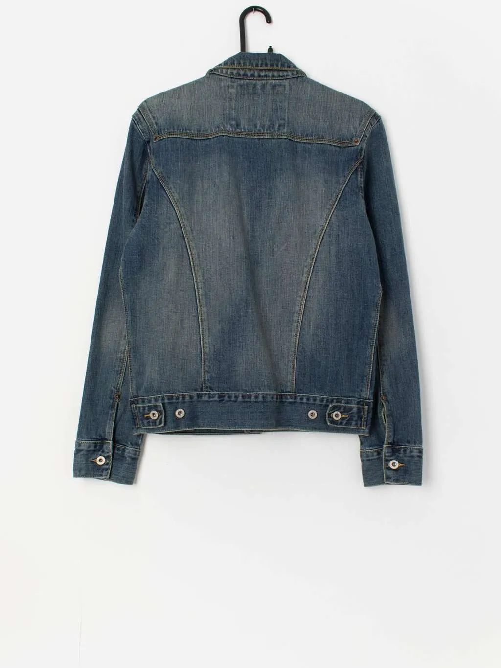 Vintage Diesel denim jacket in mid-blue – Medium