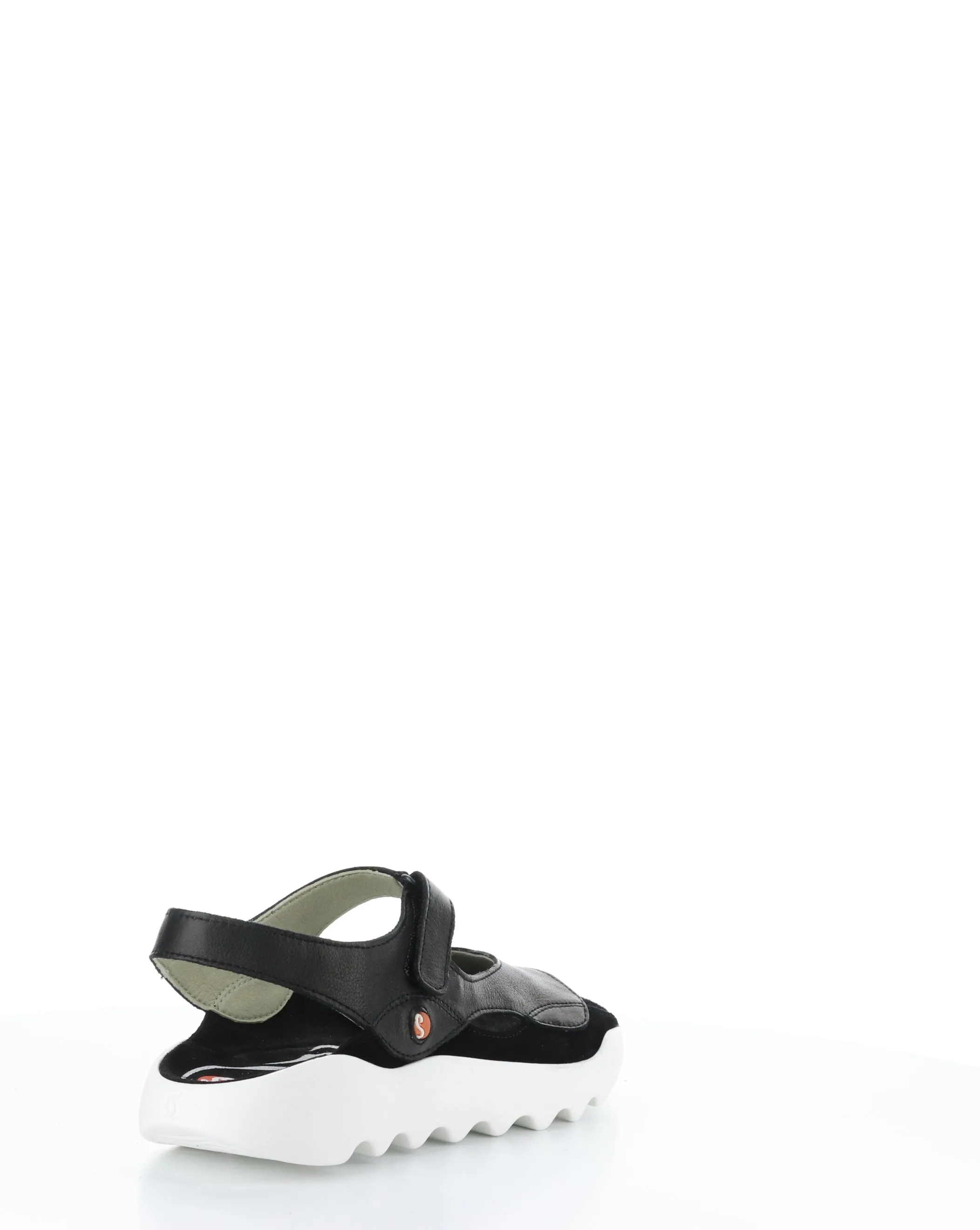 WEAL712SOF 000 BLACK Velcro Sandals