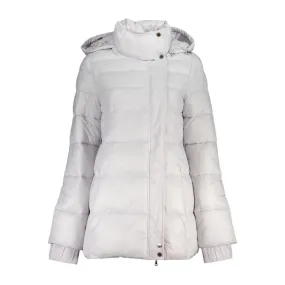 White Polyamide Jackets & Coat