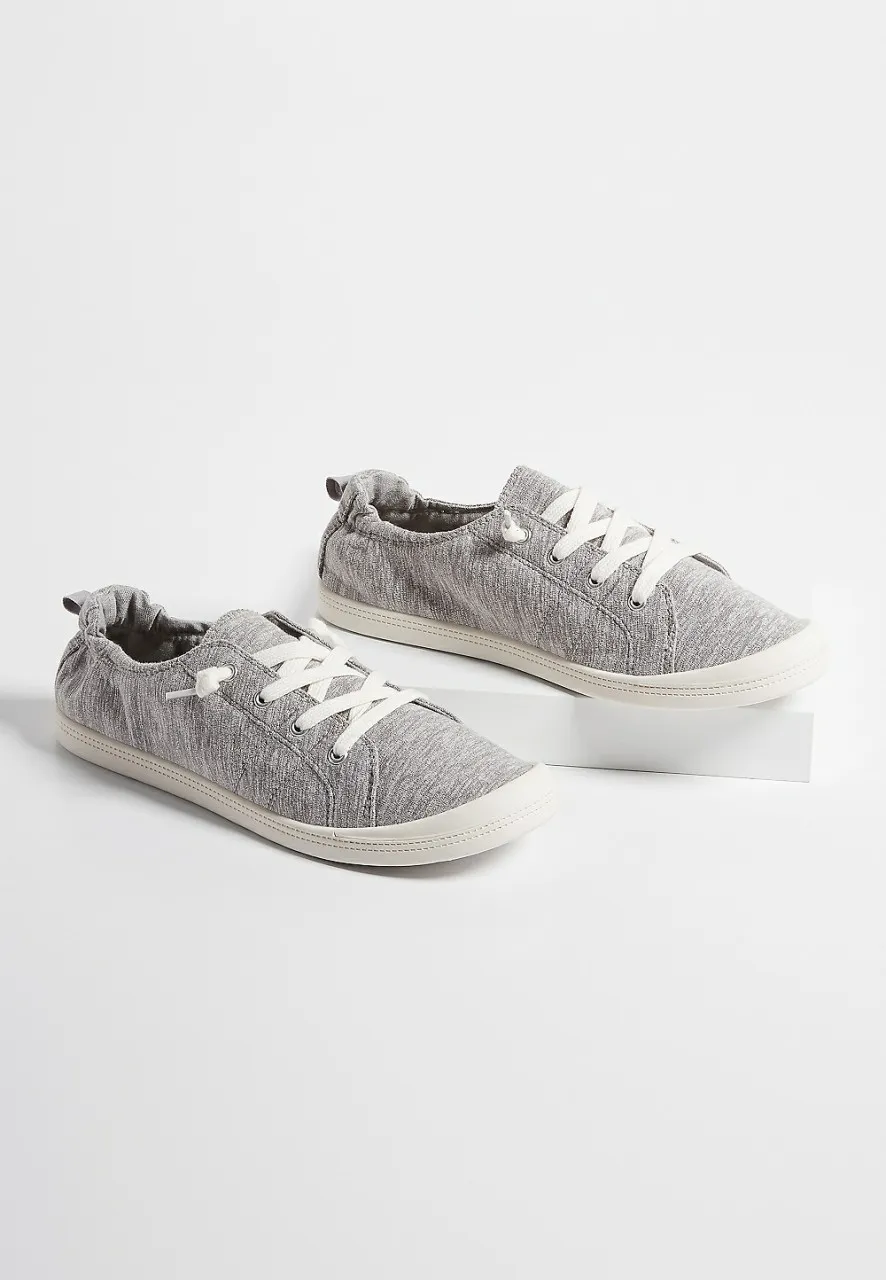 Women Maurices Flats & Sneakers | Mariah Scrunch Back Sneaker