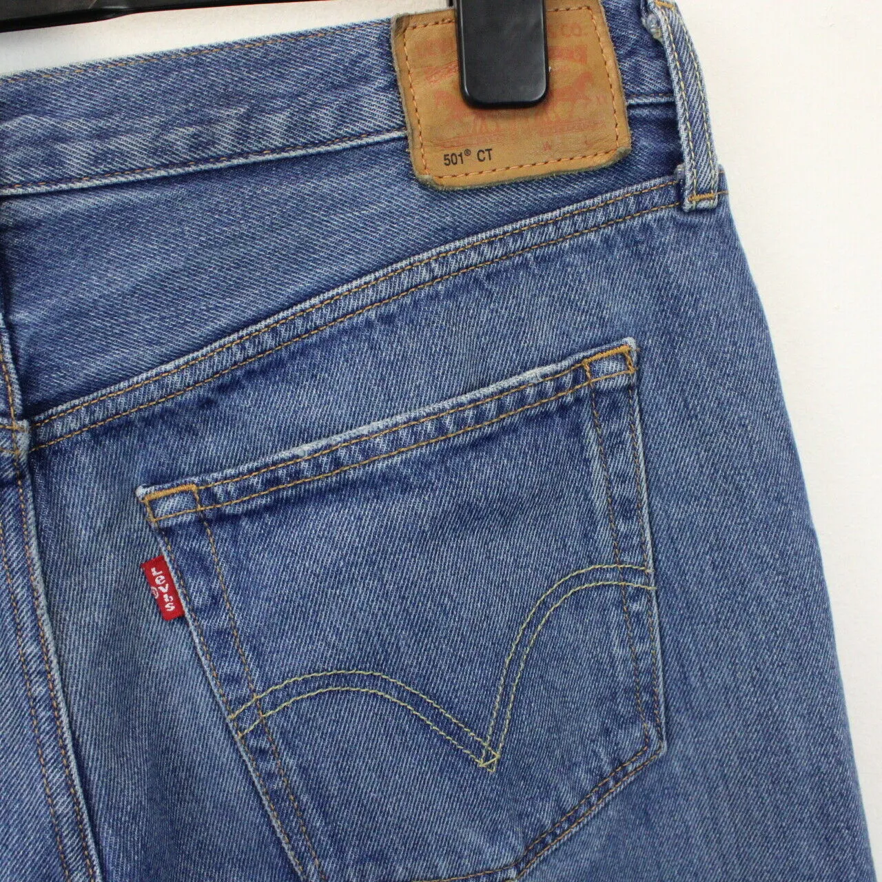 Womens LEVIS 501 CT Jeans Mid Blue | W36 L30