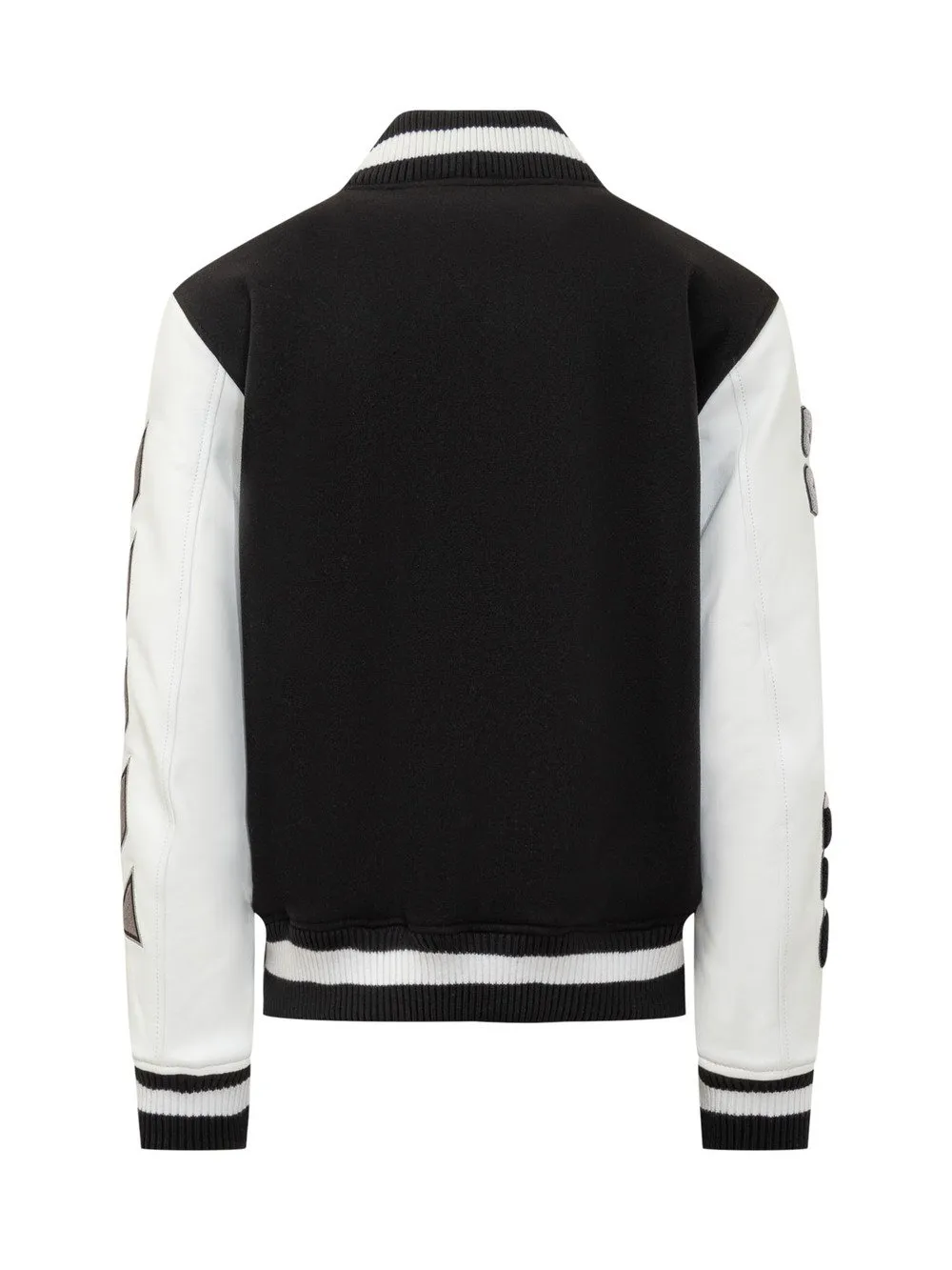 Wool and Leather Lea Varsity Jacket